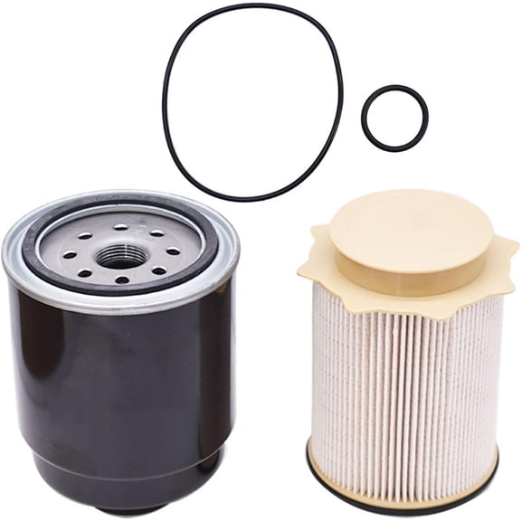 kimllier Silscvtt Diesel Fuel Filter Water Separator Set Replacement for Ram 2500 3500 4500 5500 6.7L Diesel Engine 2013-2018 68157291AA
