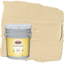 Glidden Fundamentals Tuscan Bread / Beige Semi-Gloss Interior Paint, 5 Gallon