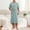 Green, variant on Men's Robe Summer Kimono Bathrobes for Men Short Sleeve Lightweight Soft Breathable Spa Robe for Men,Light Blue