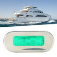 thumbnail image 1 of Light, 12V Waterproof Marine  Light, Stainless Steel Easy To Use for Ships Green, 1 of 8