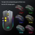 thumbnail image 2 of Gaming Mouse with 16.8 Million RGB Color Backlit, 7200 DPI Adjustable, Comfortable Grip, 7 Programmable Buttons, 2 of 5