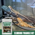 thumbnail image 4 of 2PCS Bearded Dragon Lizard Hammock Reptile Hammock Lounger Ladder Bearded Dragon Hammock Accessories for Bearded Dragons Geckos Lizards Reptile, 4 of 9