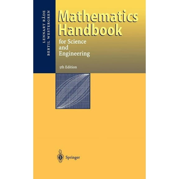 Mathematics Handbook for Science and Engineering, (Hardcover)