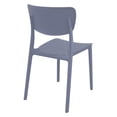 thumbnail image 3 of Compamia Lucy Dining Chair in Dark Gray Finish, 3 of 7