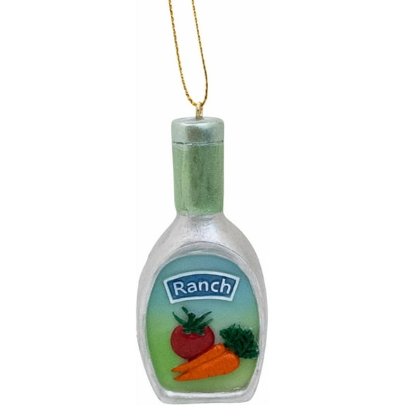 Ranch Dressing Bottle Christmas Tree Food Ornaments