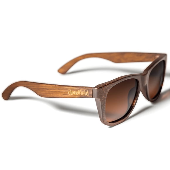 Gafas de sol Cloudfield con montura de madera y lentes polarizadas de 9 capas