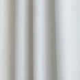 thumbnail image 4 of Curtainworks Kendall Curtain, Polyester Room Darkening Grommet Single Panel , White , 52"x84", Adult, 4 of 5