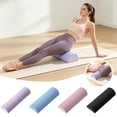 thumbnail image 2 of High Density Half Round Foam Roller 12", EVA Textured Massage Roller for Deep Tissue, Myofascial Release and Fitness Training,Blue, 2 of 5