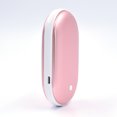 thumbnail image 1 of Hand Warmers USB Rechargeable Portable Powerbank -1 Pack 2400mAh Electric Portable Pocket Heater, Heat Therapy Great for Outdoors, Hunting, Golf, Camping, Warm Gifts Rosegold Color, 1 of 6