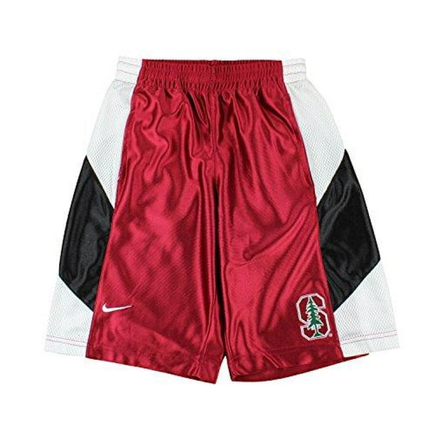 Nike NCAA Youth Boys Stanford Cardinal Basketball Tourney Shorts, Red