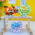 thumbnail image 2 of Sanrio Kuromi Cinnamoroll panda gato ratón pequeño animal modelo juguetes de bloques de construcción decoración del hogar adornos regalos para niños lindo, 2 of 5
