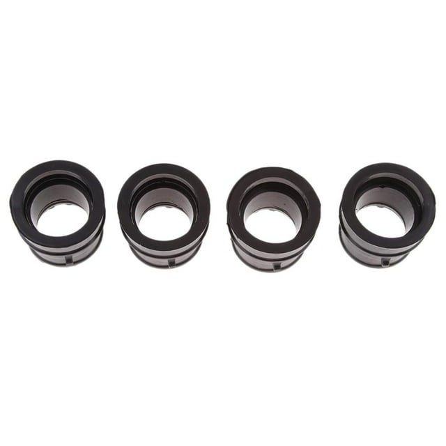 funtasica 4 Pieces Motorcycle Intake Manifold Carburetor Boot Joints Fit for CB400