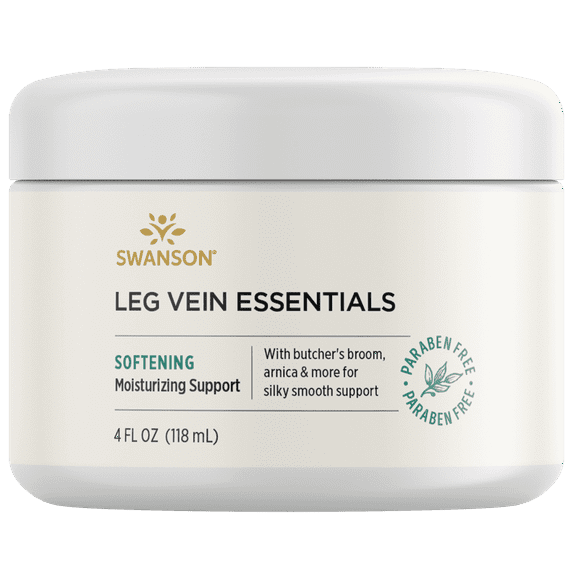 Swanson Leg Vein Essentials Cream 4 fl oz Cream