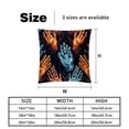 thumbnail image 5 of Pray Luxurious Velvet Pillows Covers Set of 2 for Throw Pillow or Bed Pillow, Unique Patterns, 16x16 18x18 20x20 Inches,for Various Occasions, 5 of 6