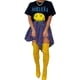 thumbnail image 1 of Txlixc Falda Corta para Mujer, Faldas de Estilo de Camisa Falsa Irregular de Cintura Alta con Lazo a Cuadros, Trajes Sueltos de Verano para Mujer Txlixc  Estilo de ocio, 1 of 3