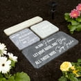 thumbnail image 3 of Pavilion Gift Company 25301 Home is Where-7.75" x 7.75" Garden Stone, Light Gray, White, 3 of 7