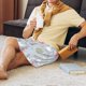thumbnail image 5 of Fotbe Bunny cartoon with easter Pantalones Cortos de Pijama para Hombre, Ropa de Dormir, Pantalones de Pijama Cortos para Hombre-Small, 5 of 6