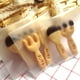 thumbnail image 4 of de 100 bolsitas bolsitas para pasteles, dulces, hechas de celofán 10cm x 10cm Macarena Bolso de las galletas, 4 of 7