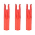 thumbnail image 4 of POCREATION Plastic Bow Nock,Plastic Nock,50Pcs Portable Plastic Bow Nock Insert Tail Archery Accessory For 6mm Shaftment, 4 of 6