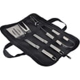 thumbnail image 1 of 3 Pcs Bbq Tool, Stainless Steel Bbq Tools Sets Kitchen Utensil Set Bbq Grill Tools Kit Barbecue Accessories With (3 Pcs), 1 of 5
