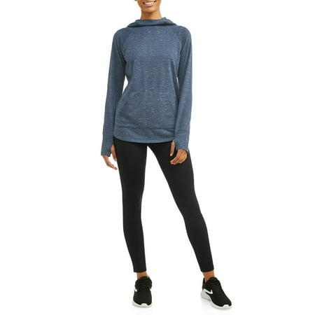 Athletic Works Womens Active Soft Fleece Hoodie & Lux Workout Legging Gift Set