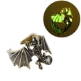 thumbnail image 1 of TopLLC Rings Little Flying Dragon Opening Fashionable Dinosaur Luminous Hip Hop Jewelry Luminous ring, 1 of 3