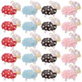 thumbnail image 1 of 20 piezas dijes de oveja esmaltados de aleación, dijes de animales, dijes de cabra de aleación para llavero, bolso, mochila, suministros de marcador de punto, 1 of 6