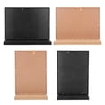 thumbnail image 1 of HEALEEP 4pcs Sign Holders LShaped ABS Freestanding Menu Stand For Tea Shop Retail Counter Indoor Use, 1 of 8