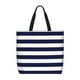 thumbnail image 1 of Easygdp Navy Blue And White Stripes Bolsa Tote para Mujer, Bolso de Hombro para Trabajo, Playa, Viajes, Compras y Supermercado, 1 of 7
