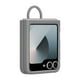 thumbnail image 3 of Funda de silicona con anilla para Samsung Galaxy Z Flip6, color gris, 3 of 7