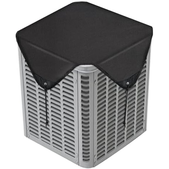 Winter Air Conditioner Cover for Outside Units,28x28 Waterproof Central Cover,Sturdy AC Defender Full Winter AC Unit Covers Outdoor,Condenser Heat Pump Covers