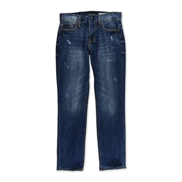 Aeropostale Hombre Reflex Denim Skinny Fit Jeans, Azul, 27W x 28L Aeropostale Ceñido