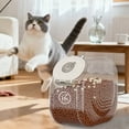 thumbnail image 5 of 10lb Food Storage Canister with Airtight Seal Measuring Cup Easy Portioning Ideal for Cats Dogs Dry Food, 5 of 6