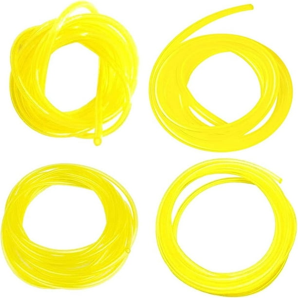 Manguera De Combustible, Manguera De Gasolina, Manguera De Gasolina, 4 Mangueras De Diferentes Diámetros, Manguera De 1 Metro De Largo, Adecuada Para Piezas De Cortacésped, Piezas De Filtro De Aceite