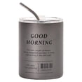 thumbnail image 1 of Matsuzay Taza de agua con botellas de café de paja Adultos Senderismo Hervidor Taza de bebida de acero inoxidable Frasco de vacío de cocina Juegos de servir café y té Tipo 2, 1 of 6