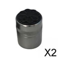 thumbnail image 1 of DYNWAVECA 2xFishing Rod Butt Cap Black Easy to Install End Cover Repair Building 35mm 2 Pcs, 1 of 10