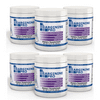 L-Arginine Pro Powder - 5500mg L-Arginine, 1100mg L-Citrulline Cardio Health (Grapeberry, 6 Jars)