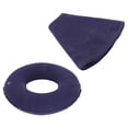 thumbnail image 4 of Hémorroïde Coccyx, 1 Coussin Gonflable Beignet Coussin Plastique Rond Hémorroïde Coussin, 4 of 8