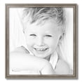 thumbnail image 2 of ArtToFrames 22x23 inch Muted Warm Silver Picture Frame, Silver MDF Poster Frame (4681), 2 of 8