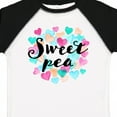 thumbnail image 4 of Inktastic Sweet Pea Hearts Boys or Girls Toddler T-Shirt, 4 of 5