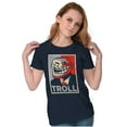 thumbnail image 3 of Troll Face Meme Big Smiley Internet Men's Graphic T Shirt Tees Brisco Brands S, 3 of 4