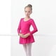 thumbnail image 1 of Vestido de Ballet Leotardos de gimnasia para niñas y niños, Ropa de baile de Ballet de manga corta, faldas de gasa, leotardos de baile con lazo para niños, 1 of 5