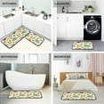 thumbnail image 4 of SKYSONIC Summer Holiday Kitchen Rugs Set of 2, Palm Starsfish Flipflop Floor Runner Area Rug Washable Carpet Mat Perfect for Living Room Bedroom Entryway, 4 of 7