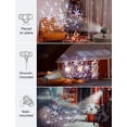 thumbnail image 4 of Christmas Snowflake Projector Lights, Double Head IP65 Waterproof Led Snowfall Show Outdoor, Christmas Decorations, Ideal for Xmas Holiday Party Wedding Garden Patio, 4 of 7