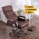 thumbnail image 2 of Luxurious and comfortable leather boss can lie on home business office chair, comfortable and sedentary swivel chair, modern and My Lux Decor Round, 2 of 17