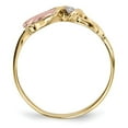 thumbnail image 2 of 10K Yellow Gold Ring Band Black Hills Diamond-cut Diamond Round, 2 of 5