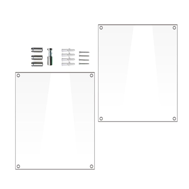 BESTYASH 1Jgo Marco Para Fotos De Acrílico Transparente Resistente Fácil De Instalar En Casa