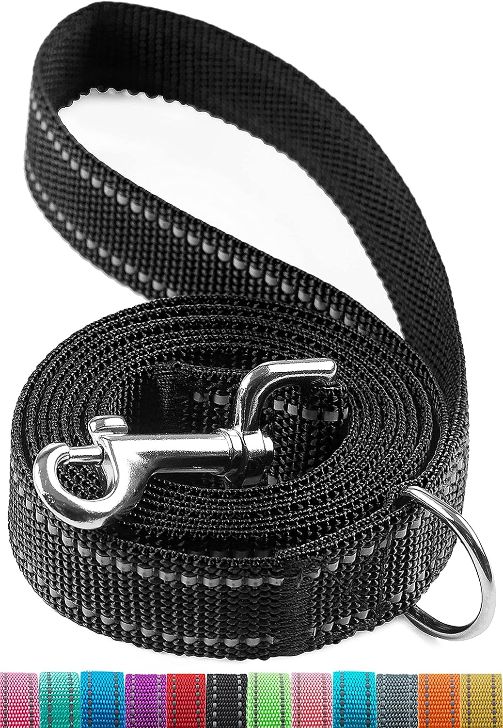 6FT Reflective Dog Leash for Large&Medium and Small Dogs, Strong and