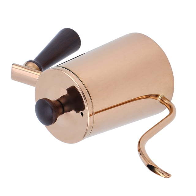 Cafetera Boquilla Diseño 700ML Hervidor De Goteo De Gran Capacidad Con Mango De Madera Para El Hogar Cocina Oficina ANGGREK GJ3118