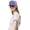 Abc01-purple, variant on 5 Panel Cap Waterproof Trucker Cap Curved Bill Baseball Cap Dad Cap Color-Blocked Hat Summer Breathable Outdoor Cap